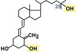 Строение производного витамина D кальцитриола